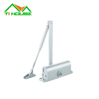 China Modern Fire Rated Automatic Commercial Door Closer 45-65kg For Fireproof Door Adjustable Aluminum Door Closer for sale