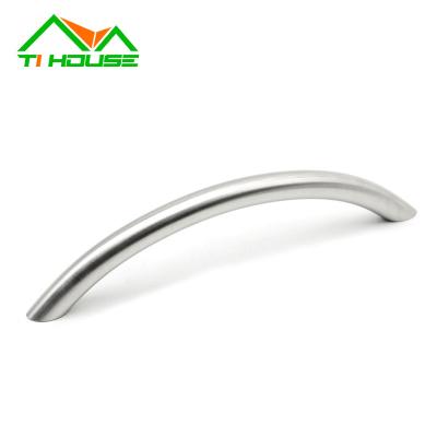 China Modern Contemporary 3 Inch Stainless Steel 304 Rose Gold Handles Pulls For Cabinet Drawer Pulls for sale