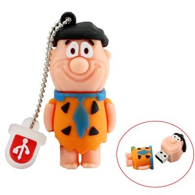 China PVC Memory Stick Croods Primitive Man Pendrive The Croods 3D Cartoon Person U Disk Gift The Croods USB for sale