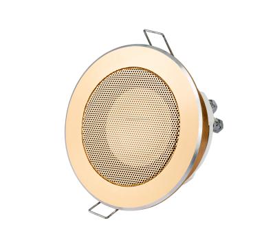 China HOME THEATER wholesale ceiling loudspeaker cooma K-103 15W aluminum PA ceiling speaker for sale