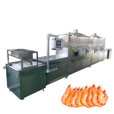 China Industrial Seafood Dryer Shrimp Shell Roasting Microwave Dryer for sale