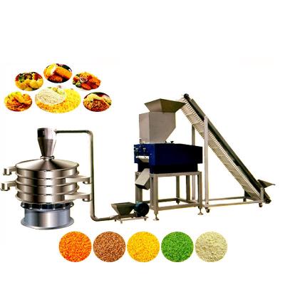 China Breadcrumbs Maker Processing Line Extrusion Food Production Plant Industrial Panko Bread Crumbs Making Machine for sale