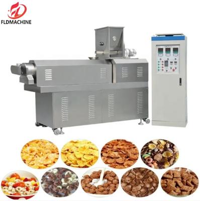 China Advanced Corn Flakes Breakfast Cereal Processing Line / Corn Flakes Machine / Breakfast Cereal Production Line for sale