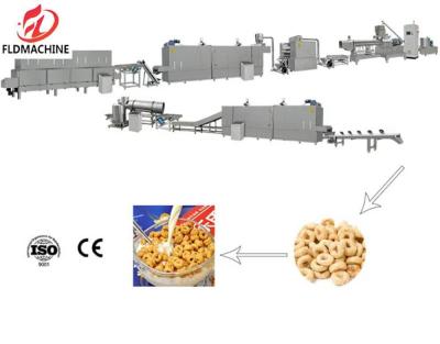 China Model NO. SLG70-III Sweet Corn Puffs Cereals Sticks Snacks Cheese Ball Making Machine for sale