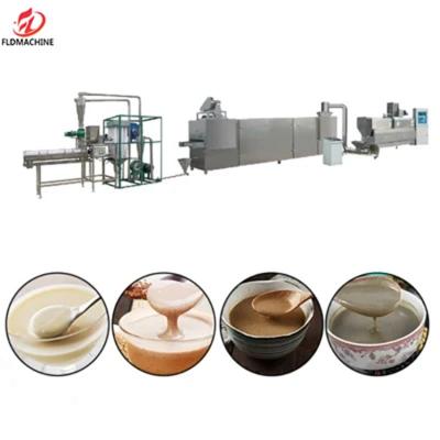 China Mixing Corn Flakes Process Instant Grain Powder Making Machine with Customized Design for sale