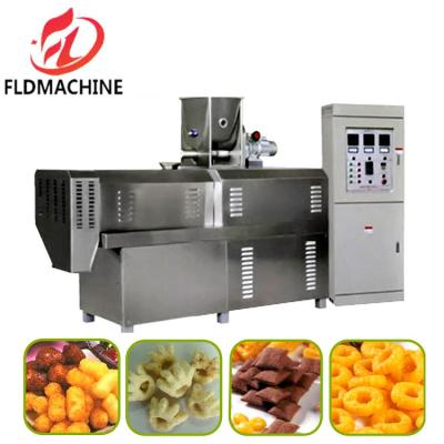 China Model No. Slg70-II Automatic Puffed Core Filled Rice Snack Food Processing Line Machine for sale