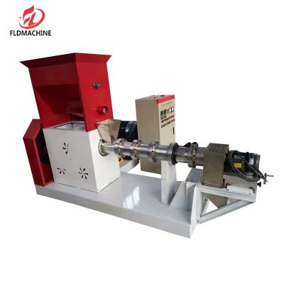 China Pet Floating Fish Feed Pellet Extruder Fish Food Production Line Floating Fish Feed Pellet Extruder for sale