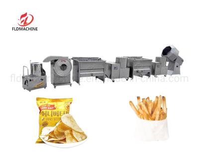 China Stainless Steel Potato Chips Cutting Machine for Slicing Potatoes and Chips 2.5*1.0*2.0 for sale