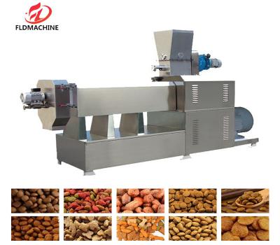 China High Capacity Large Scale Dog Pet Food Processing Line for sale