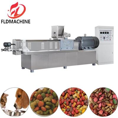 China Fully Automatic Industrial Pet Food Extrusion Machine for sale