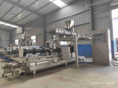 China Floating Sinking Aquatic Fish Feed Extrusion Machine with Corn Wheat Starch Meat for sale