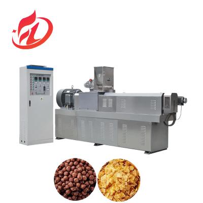 China Stainless Steel Corn Chip Puffed Production Line Extruder Snacks Food Making Machine for sale