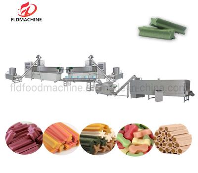 China New Design Dog Chews Machine Production Line Treats Food Machine Pet Food Manufacturing Plants for sale