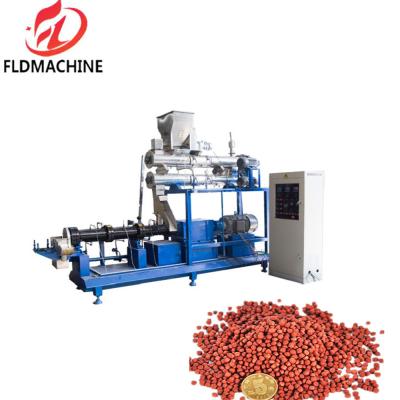 China 150-2500 Kg/Hr Extruder Machine for Floating Feed Maker Fish Food Pellet Production Line Plant for sale