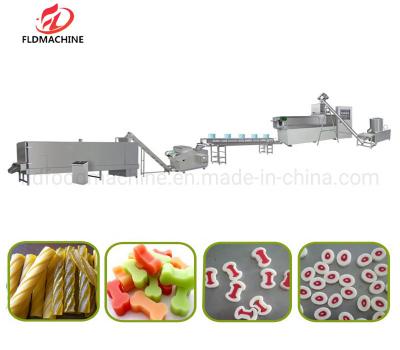 China Pet Food Making Production Machine Pet Chewing Dog Treats Making Machine for sale