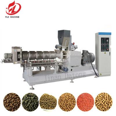 China Feed Fish Food Processing Machine Floating Pellets Fish Feed Machine Automatic Fish Feed Granule Production Line for sale