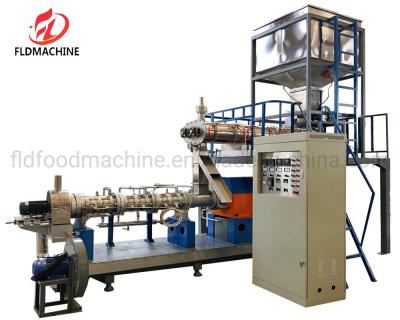 China High Productivity Floating Fish Feed Making Machine Sinking Fish Extrusion Machine Production Line for sale