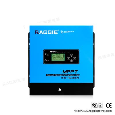 China RAGGIE Lifepo4 Charger Controller or MPPT Battery Charging Acid 120A 12-48V or 96V Solar Controller for sale