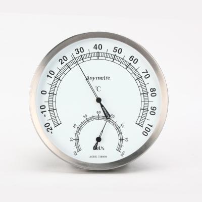 China Wholesale Computer Control Panel Sauna Room Stainless Steel Hygrometer Temperature and Humidity Meters for sale