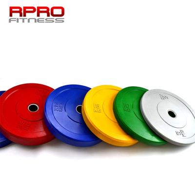 China Durable Crossfit Weightlifting Gym Plates Bumper Plate Customs Plate Weights for sale