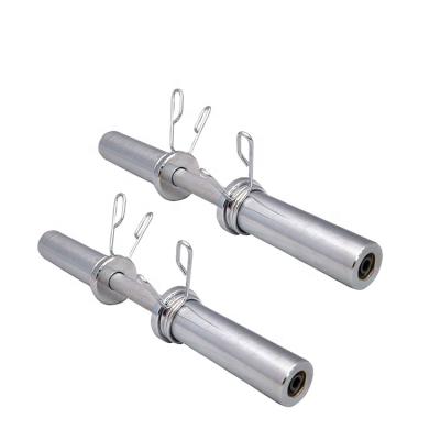 China Universal Wholesales Short Barbell Weightlifting Barbell Bar For Gym Dumbbell Bar for sale