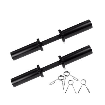 China Universal Fitness Shorts Barbell Weightlifting Barbell Bar for Gym Dumbbell Bar for sale