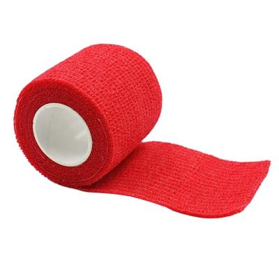 China Elasticity / Breathable / Protective Self Adhesive Cohesive Nonwoven Custom Sports Tape Best Sales 2.5cm 5cm 7.5cm 10cm Color Sports Tape for sale