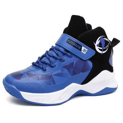 China Breathable Anti Slip Basketball Boys Sports Shoes Kids Running Shoes for sale