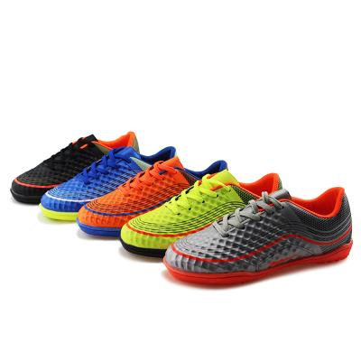 China Mesh Athletic Outdoor /Indoor Comfortable Lace-Up Soccer Shoes (Toddler/Little Kid/Big Kid) for sale