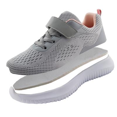 China Sport Shoes Soft Breathable Lightweight Knitted Upper Material Fashion Vamp For Footwear for sale