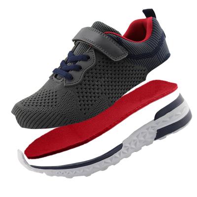 China Sport Shoes Running Shoes Athletic Shoes Material Knitting Half Finished Upper Fabrics for sale