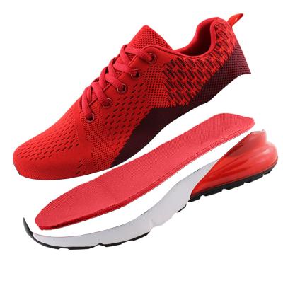 China Material Women Sports Breathable Lace-Up Knitting Shoes Vamp Semi Finished Shoe Upper for sale