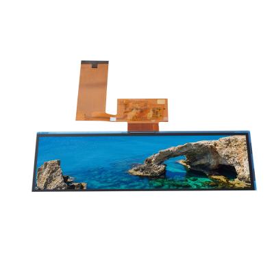 China High Quality Cheap Resolution 1280*256 3500 LVDS Brightness Interface LCD Module Display 8.8 Inch for sale