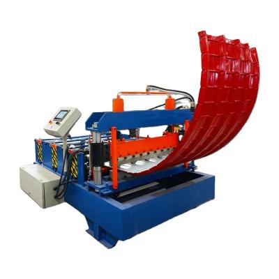 China Building Material Stores Roofing Sheets Machine Double Layer Roof Tile Making Machine Color Steel Roofing Sheets for sale