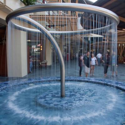 China Customized Mall Sculpture Water Curtain Waterfall Fountain for sale