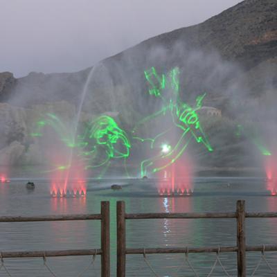 China Customized Water Cinema Music Dancing Fountain Multimedia Movie Fountain for sale