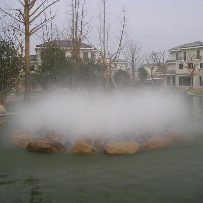 China Customized Design Fog Mist Fountain Exhibition Free Fog Forest Water Fountain for sale