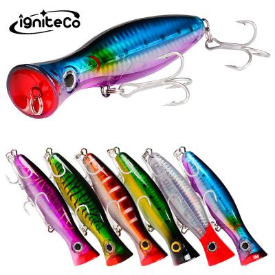 China 13cm hard plastic 43g topwater fishing snap lure FL010 for sale