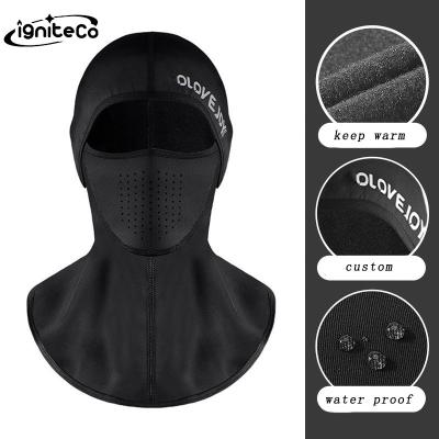 China Polyester Ski Mask Magnet Adsorption Face Shield Scarf Warm Breathable Headgear for sale