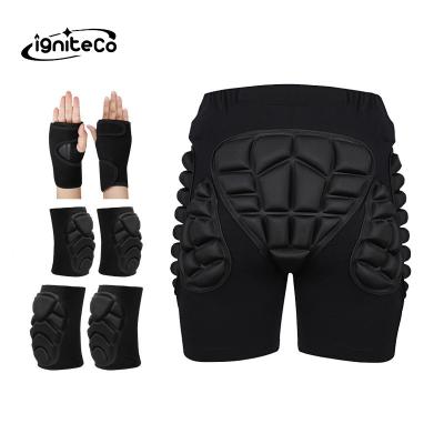 China Polyester Ski Suit Butt Pants Hip Protective Butt Guard Armor Pads For Ski Riding Recycling Snowboarding Skateboarding for sale