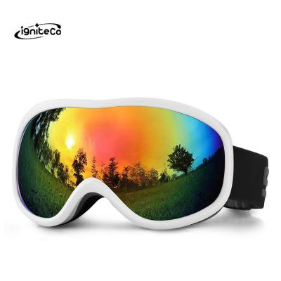 China Outdoor Spherical Wide-View Double-Layer Ski Fog Glass Adult Men And Women Spherical Goggles for sale