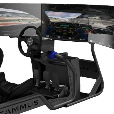 China ALLOY full motion racing simulator for pc driving pedal wheel f1 motion racing simulator for sale