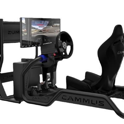 China ALLOY Cammus PC Racing Game Steering Wheel And Pedals Wheelbase Game Racing Simulator for sale