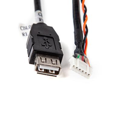 China Excellent 1185 Wire Electronic Hardware Harness Fat Flat Cable Assembly Shielded IDC Cable for sale