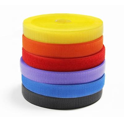 China Durable 1Inch Width Nylon Colored Hook And Loop Mat Marker Strips For Teachers And Social Distancing for sale