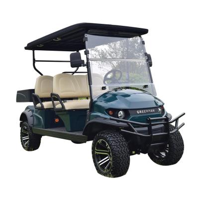 China 2022 Club Beach Golf Cart Speedy Car 4 Seats Blue Color CE Approved Golf Tires 18/8.5-8 for sale