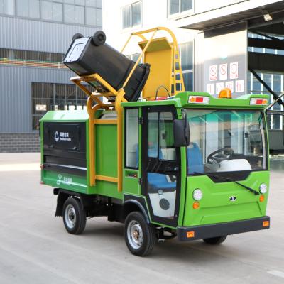 China Factory High Performance Promotional Electric Garbage Collection Truck Small Type for sale