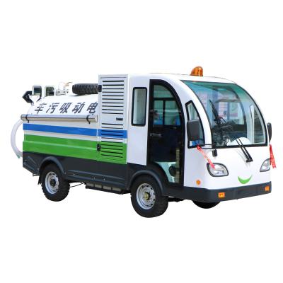 China Factory Durable And Maintain Free Cleaning And Sewage Suction Tanker Truck In Chile for sale