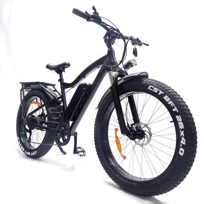 China Aluminum Alloy 1000 Watt 48V 26Inch Aluminum Alloy Frame 17.5Ah Battery Electric Mountain E Bike for sale