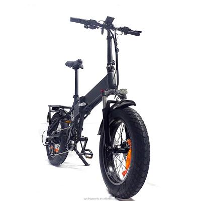 China Aluminum alloy USA warehouse battery 14ah 48v 1000w bafang electric folding tire electric moped bike wholesale for sale